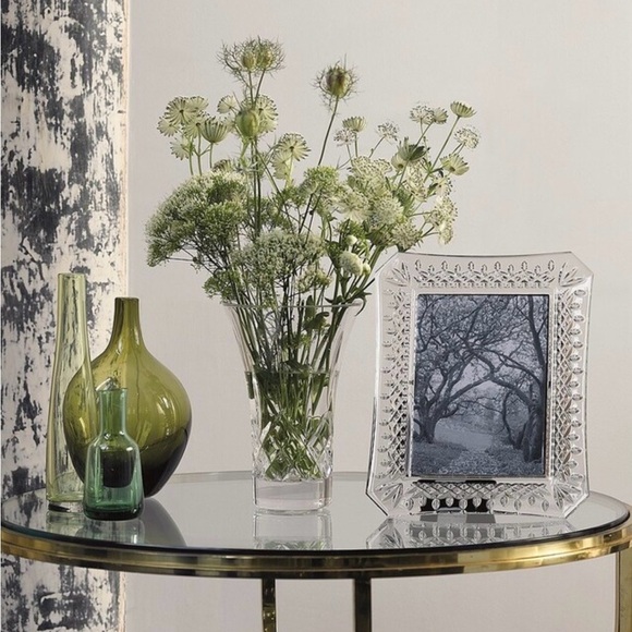 NWT Waterford Limore Crystal Photo Frame Size 5” x 7” Original Box Included - Picture 1 of 9